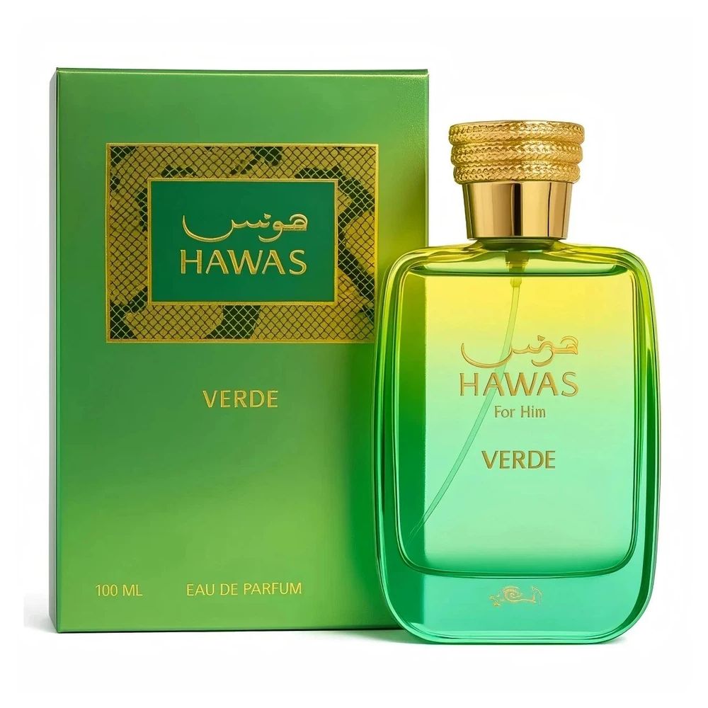 Wine&Beer Help - Rasasi Hawas Verde For Him Eau