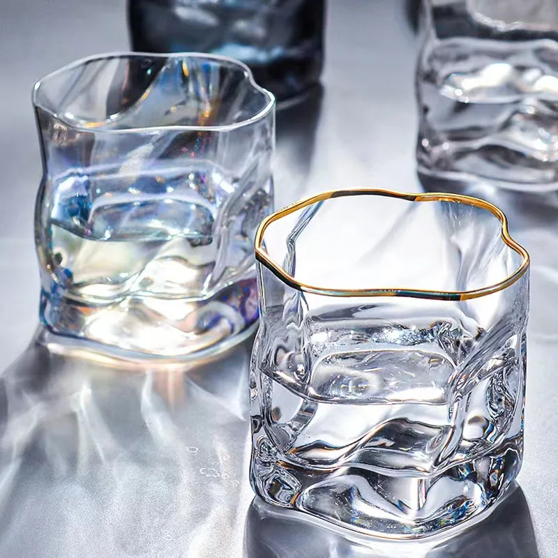 Wine Beer Glass Set - แก้ววิสกี้, แก้วในครัวเรือน, แก้วไวน์ต่างประเทศที่สร้างสรรค์, เบียร์, ถ้วย Baijiu,