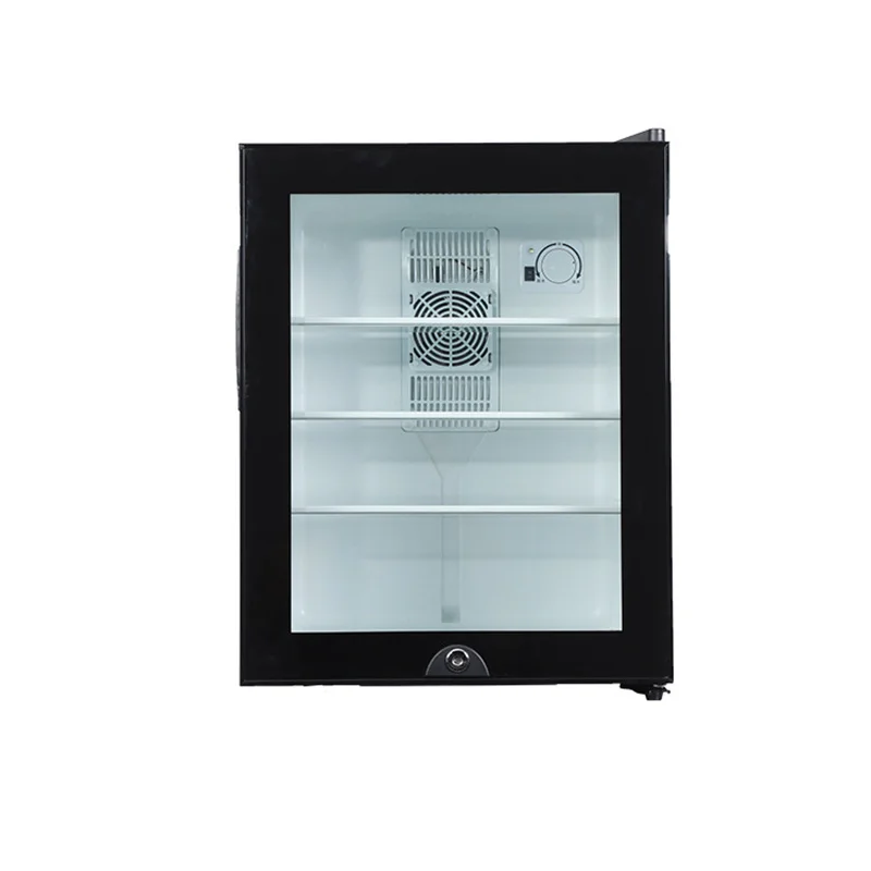 Wine Beer Cooler Fridge - ตู้เย็นขนาดเล็ก Cooler 40L ตู้เย็นประตูกระจกสําหรับเบียร์โซดาหรือไวน์ – เครื่องจ่ายเครื่องดื่มขนาดเล็ก