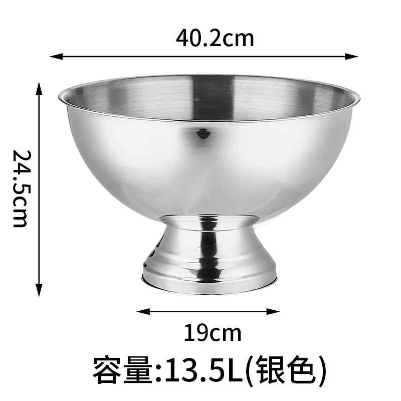 ถังน้ำแข็งสแตนเลสขนาดใหญ่ สำหร - Wine Beer Glass Set บทวิจารณ์และราคา