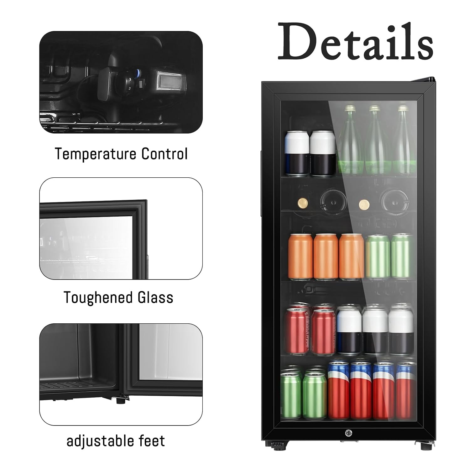 ตู้เย็นเครื่องดื่มขนาด 4.5 คิว - Wine Beer Cooler Fridge บทวิจารณ์และราคา