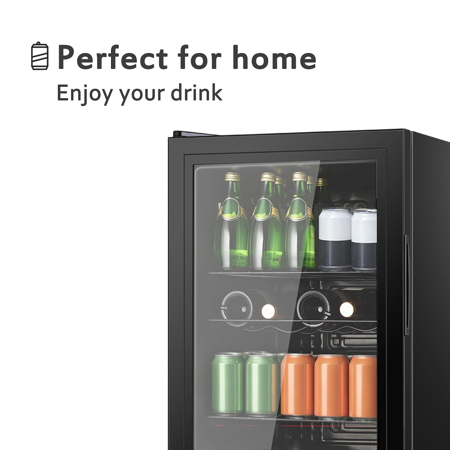 ตู้เย็นเครื่องดื่มขนาด 4.5 คิว - Wine Beer Cooler Fridge บทวิจารณ์และราคา