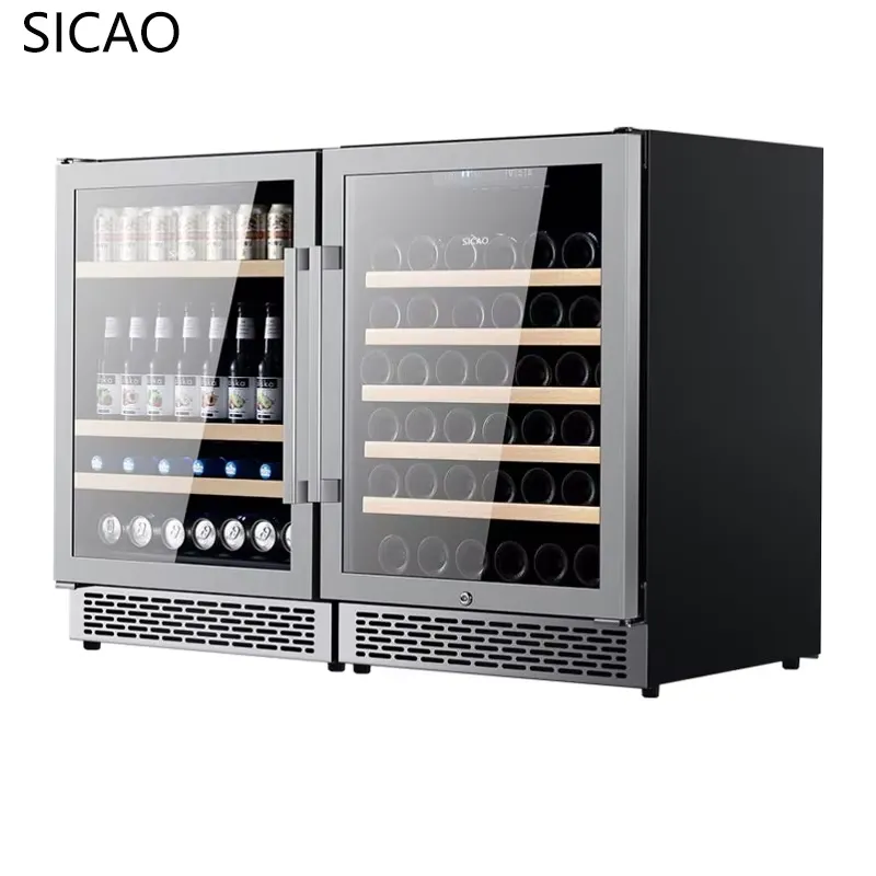 ตู้แช่ไวน์และเบียร์แบบ 2 ประตู - Wine Beer Cooler Fridge บทวิจารณ์และราคา