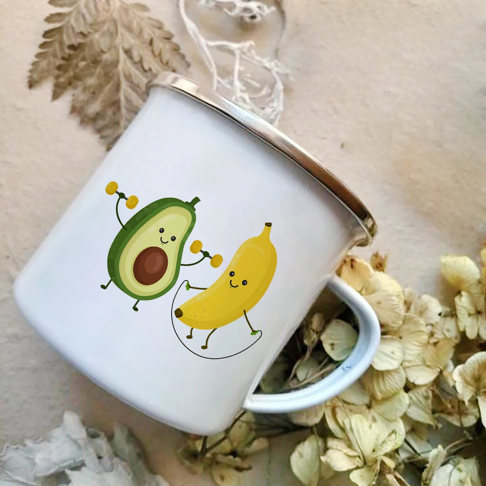 แก้วกาแฟลงยาพิมพ์ลายการ์ตูนรูป - Wine Beer Best บทวิจารณ์และราคา