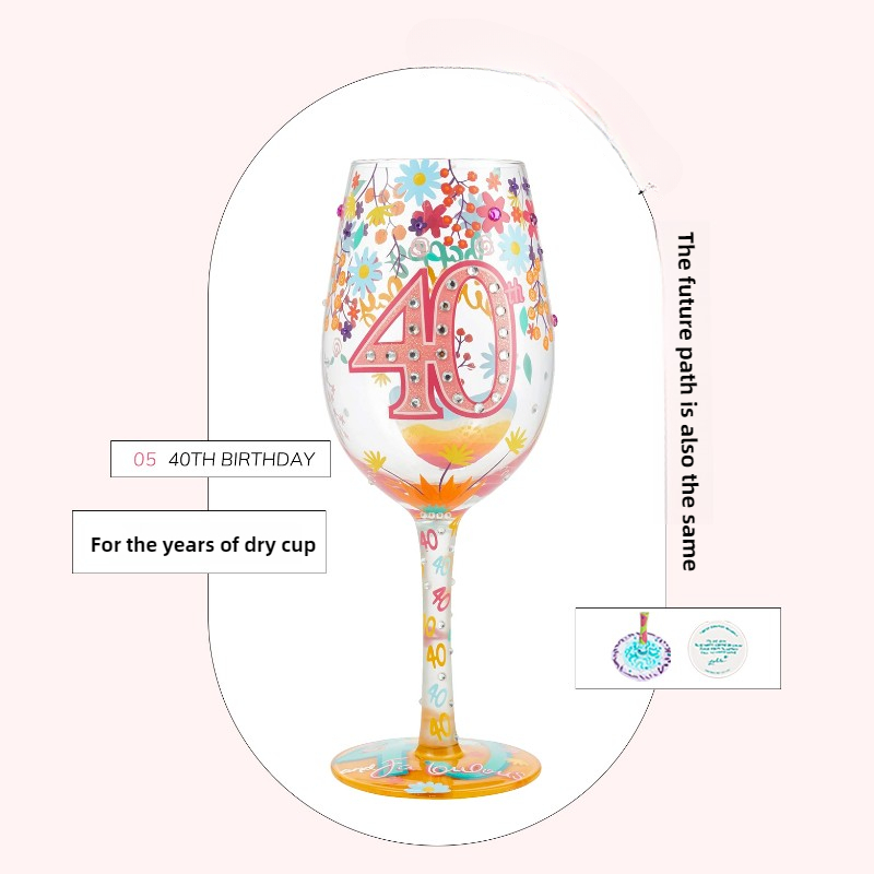 คริสต์มาสพิมพ์แก้วไวน์สร้างสรร - Wine Beer Glass Set บทวิจารณ์และราคา