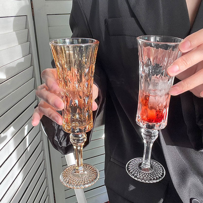 แก้วแชมเปญสไตล์ฝรั่งเศสย้อนยุค - Wine Beer Glass Set บทวิจารณ์และราคา