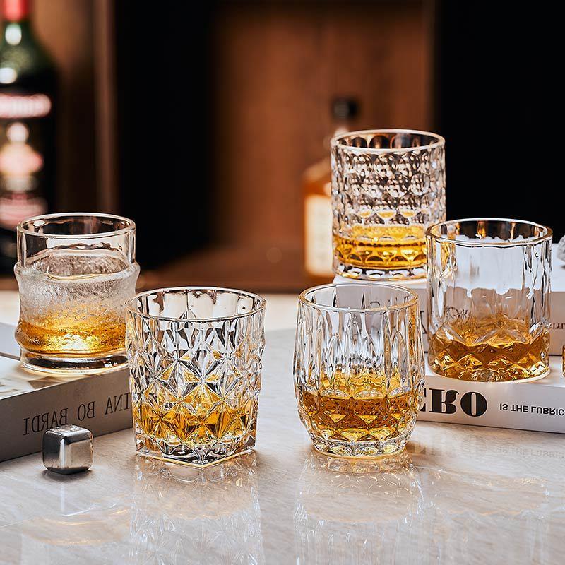 แก้วแกะสลักสไตล์เรโทรสำหรับวิส - Wine Beer Glass Set บทวิจารณ์และราคา