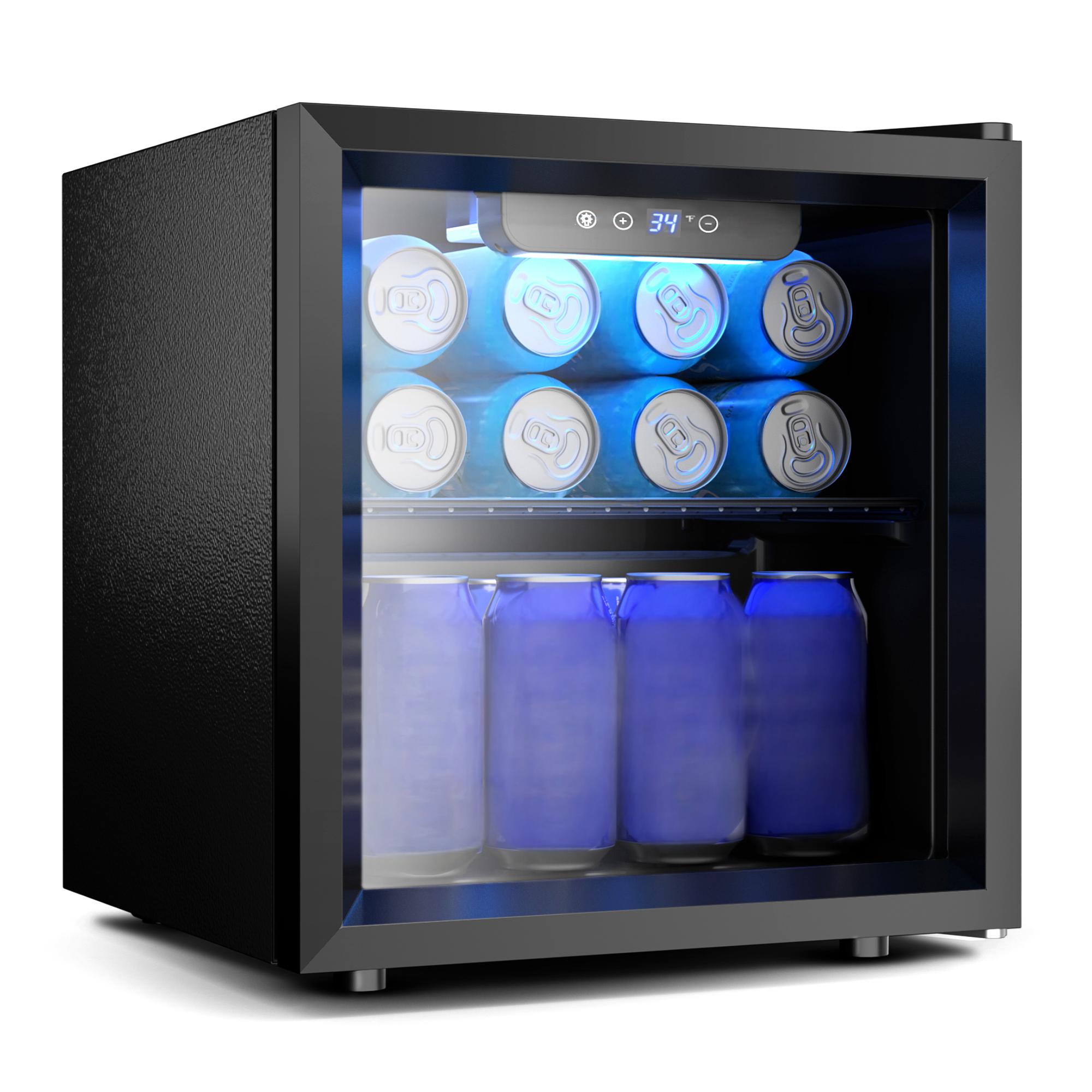 ตู้เย็นมินิแบบประตูกระจก EKOJU - Wine Beer Cooler Fridge บทวิจารณ์และราคา