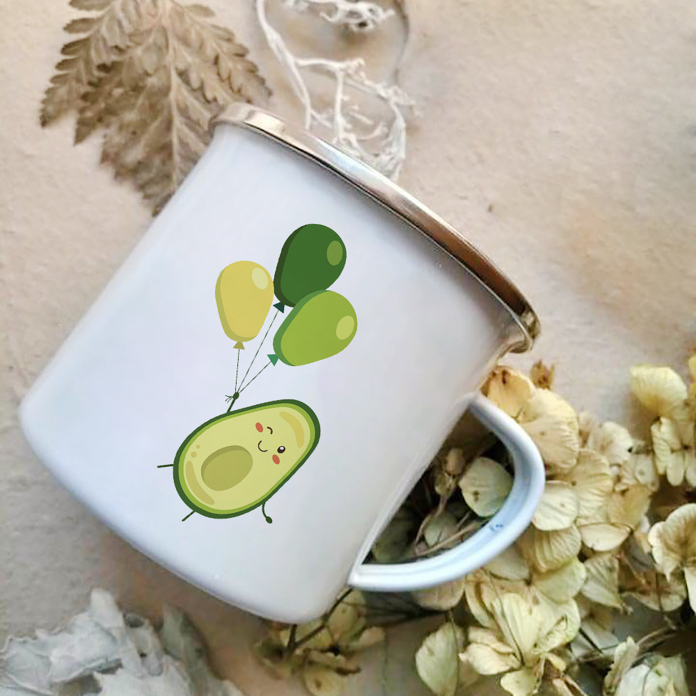 การ์ตูน Avocado พิมพ์เคลือบแก้ - Wine Beer Best บทวิจารณ์และราคา