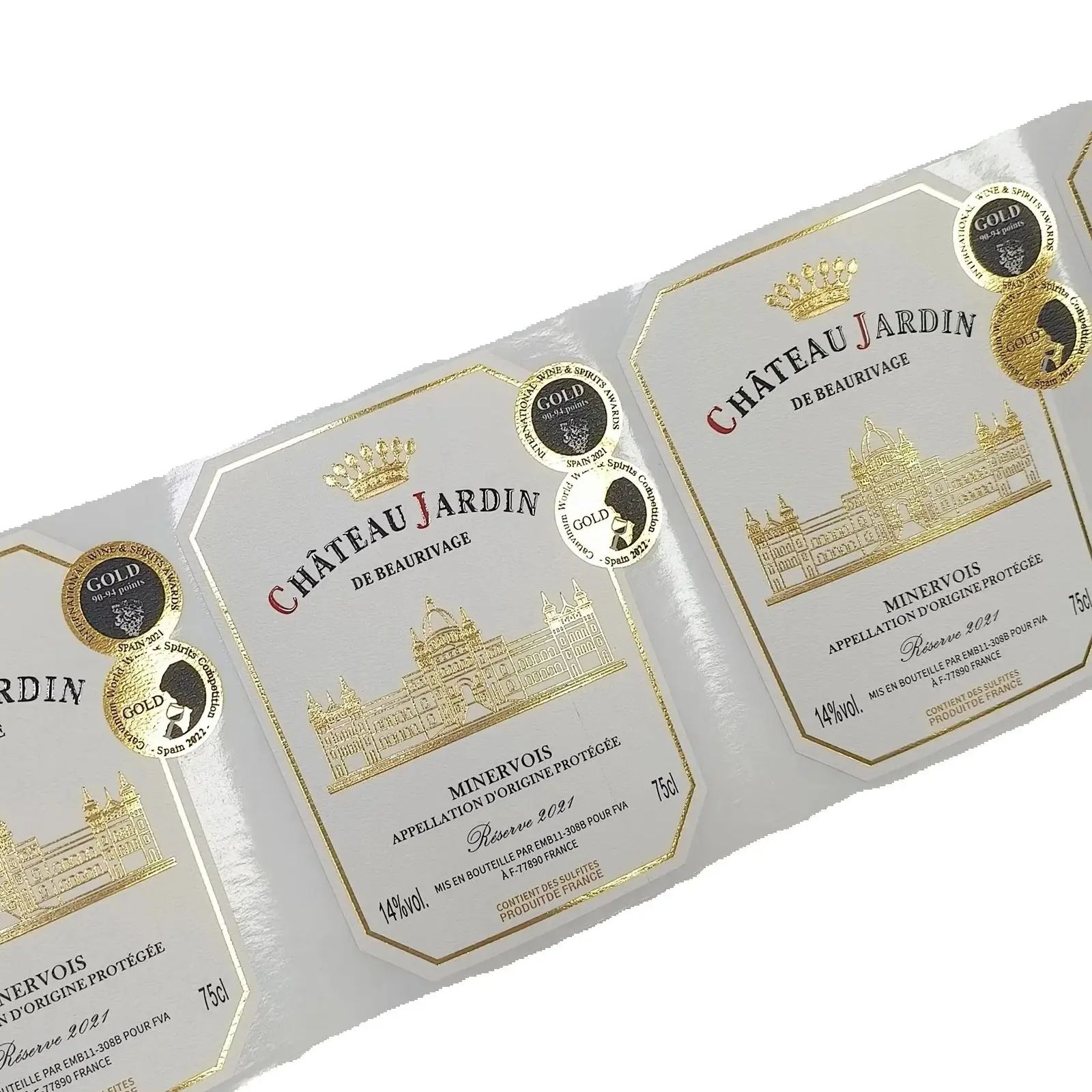 สติกเกอร์โลโก้แบบกำหนดเอง ปั๊ม - Whisky Beer And Wine บทวิจารณ์และราคา