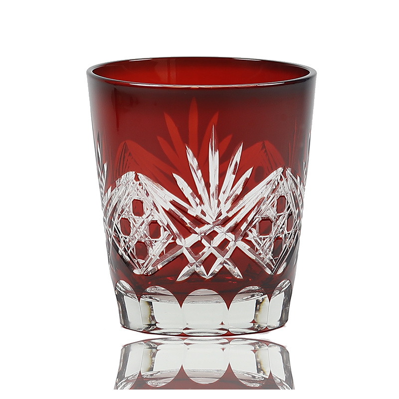 แก้ววิสกี้คริสตัลเอโด้สีแดงงาน - Whisky Beer And Wine บทวิจารณ์และราคา