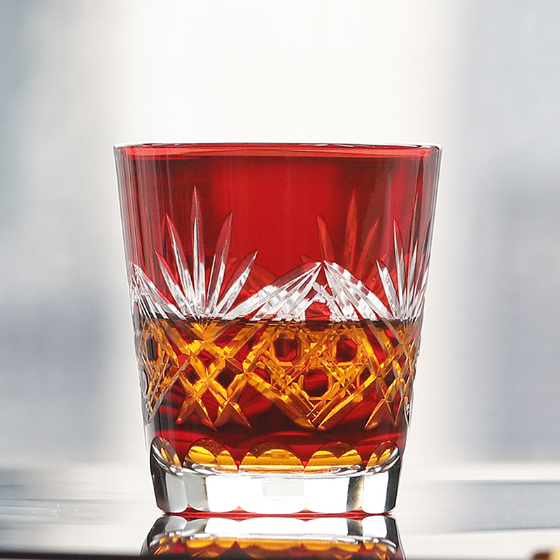 แก้ววิสกี้คริสตัลเอโด้สีแดงงาน - Whisky Beer And Wine บทวิจารณ์และราคา