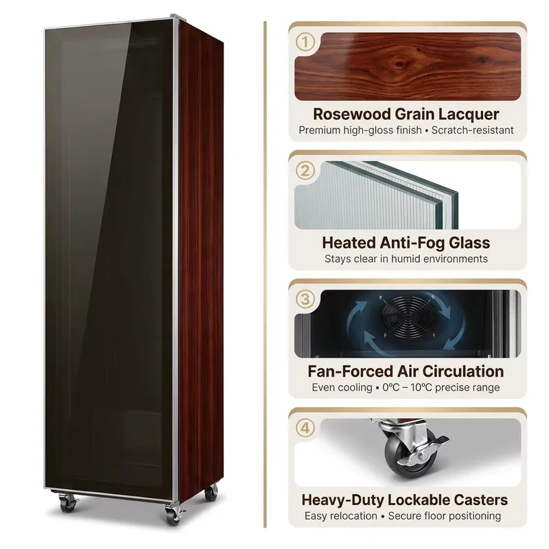 ตู้แช่ไวน์และเครื่องดื่มแบบตั้ - Wine Beer Cooler Fridge บทวิจารณ์และราคา